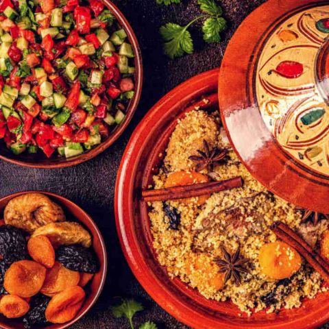 A cena con i sapori del Marocco